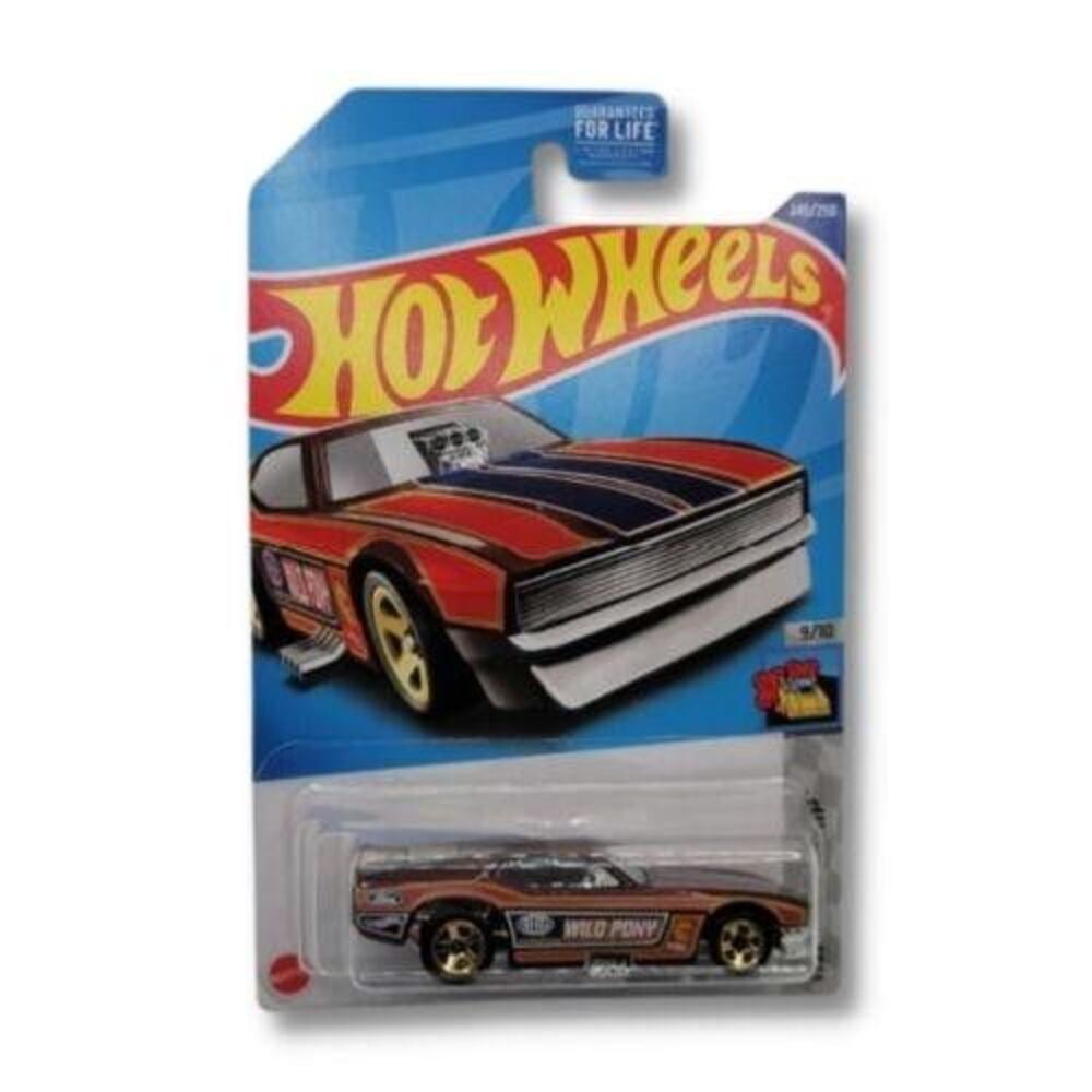 Hot Wheels Wild Pony Red Diecast Toy Car 1:64 ***Treasure Hunt***